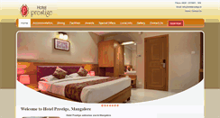Desktop Screenshot of hotelprestige.in